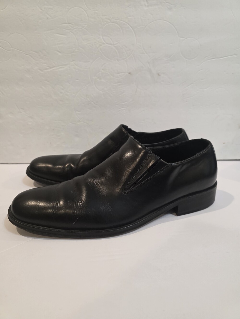 Gucci Men's Black Leather Slip-On Dress Shoes Loafers Size 43 E US 9.5 Tom Ford